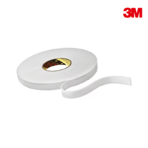 Cinta de doble cara blanca Espumada