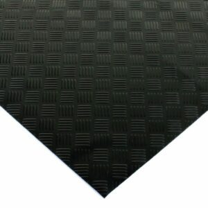 Felpudo de goma Checker