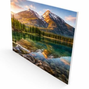 Paisaje Alpino Al Amanecer 01